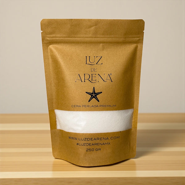 Cera Perlada Premium - Blanco