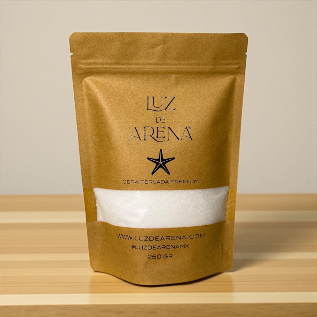 Cera Perlada Premium - Blanco